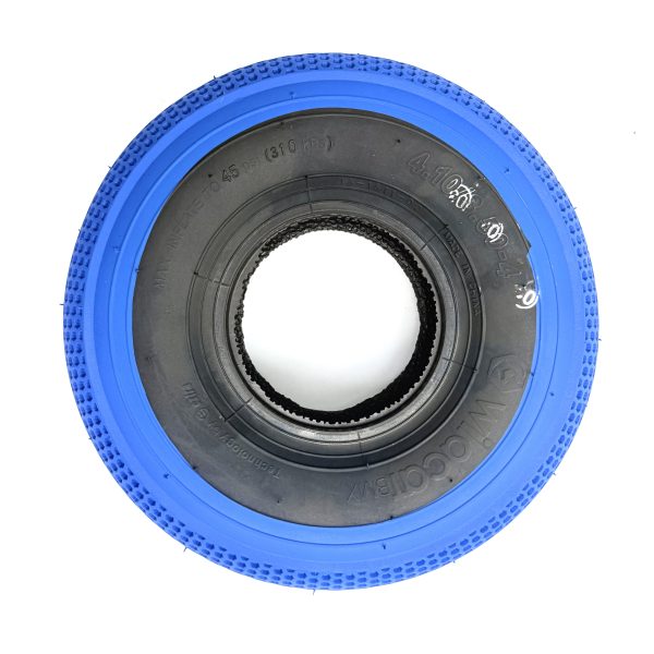 4.10/3.50-4 Blue Wheelchair Tire Good Look